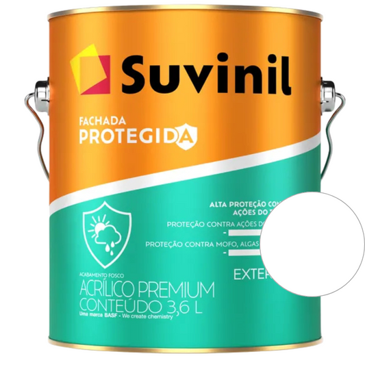 Tinta Suvinil Premium Branco Acrílico Fachada Protegida