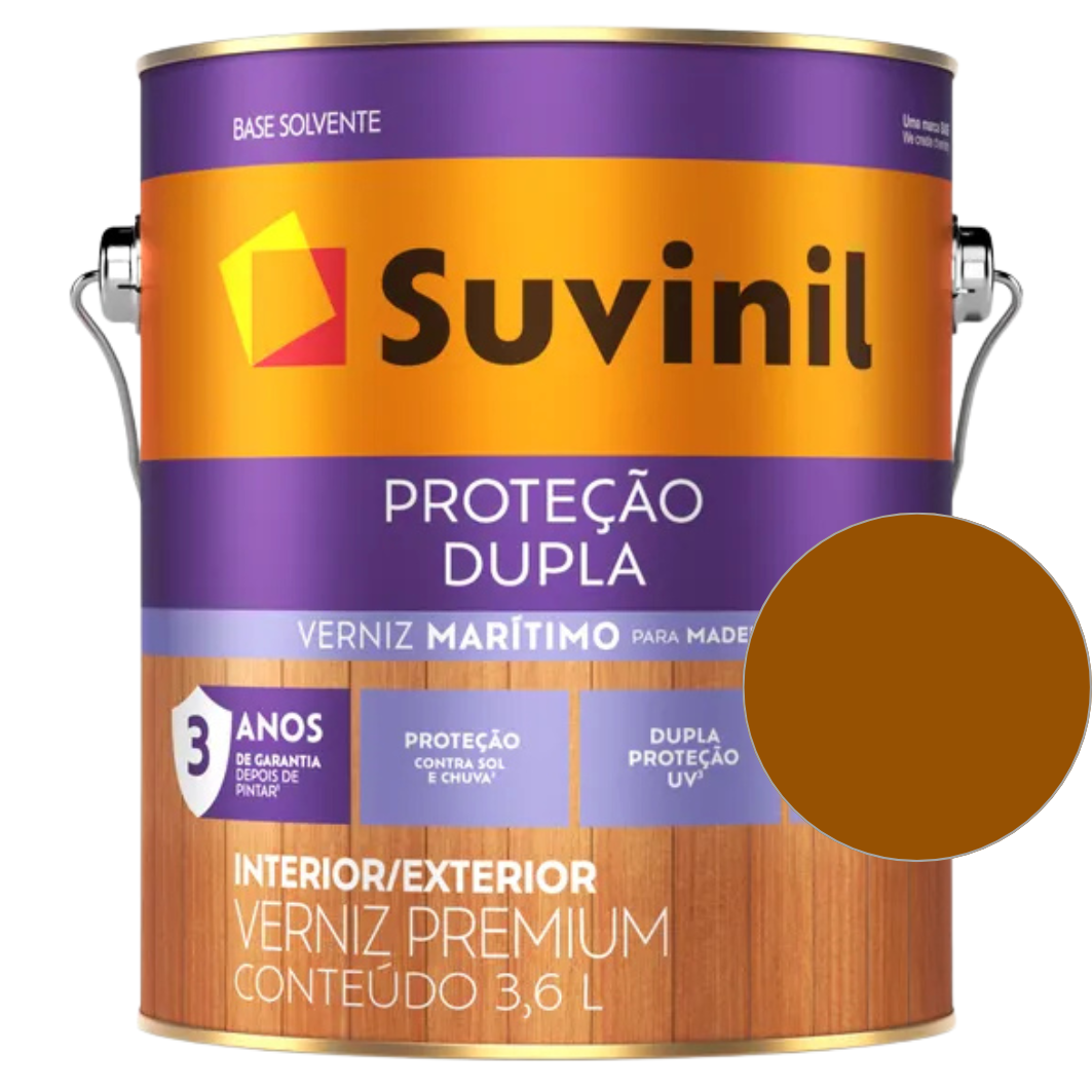 Verniz Suvinil Proteção Dupla Fosco