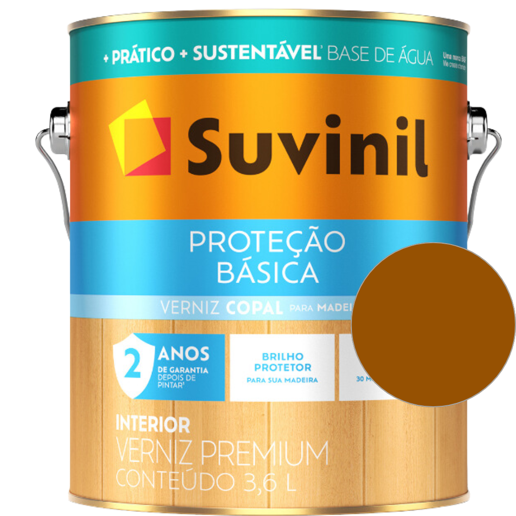 Verniz Suvinil Proteção Básica Brilhante