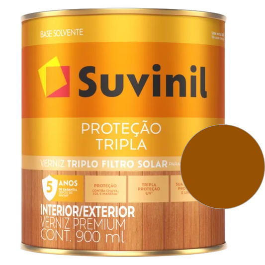 Verniz Suvinil Proteção Tripla Fosco Base Solvente