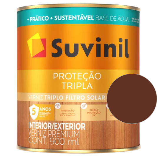 Verniz Suvinil Proteção Tripla Brilhante Base Água