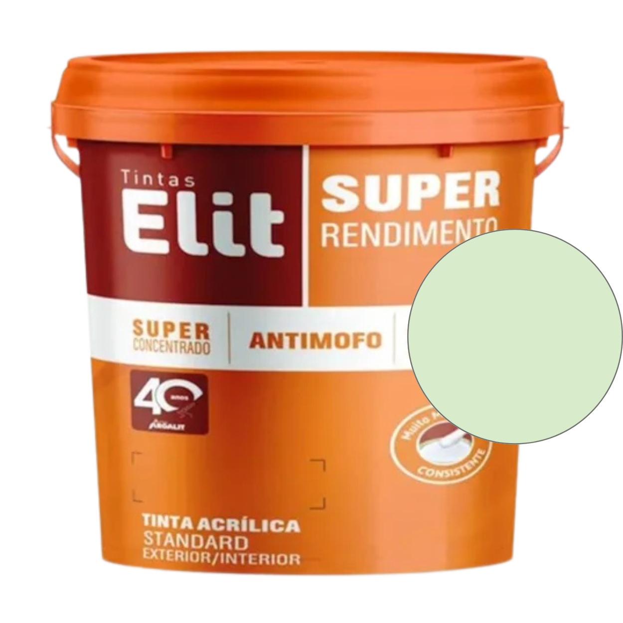 Tinta Acrílica Elit Super Rendimento Fosco 18L e  3,6L