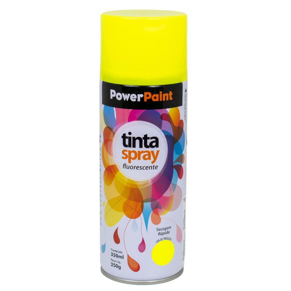 Tinta Spray Fluorescente PowerPaint