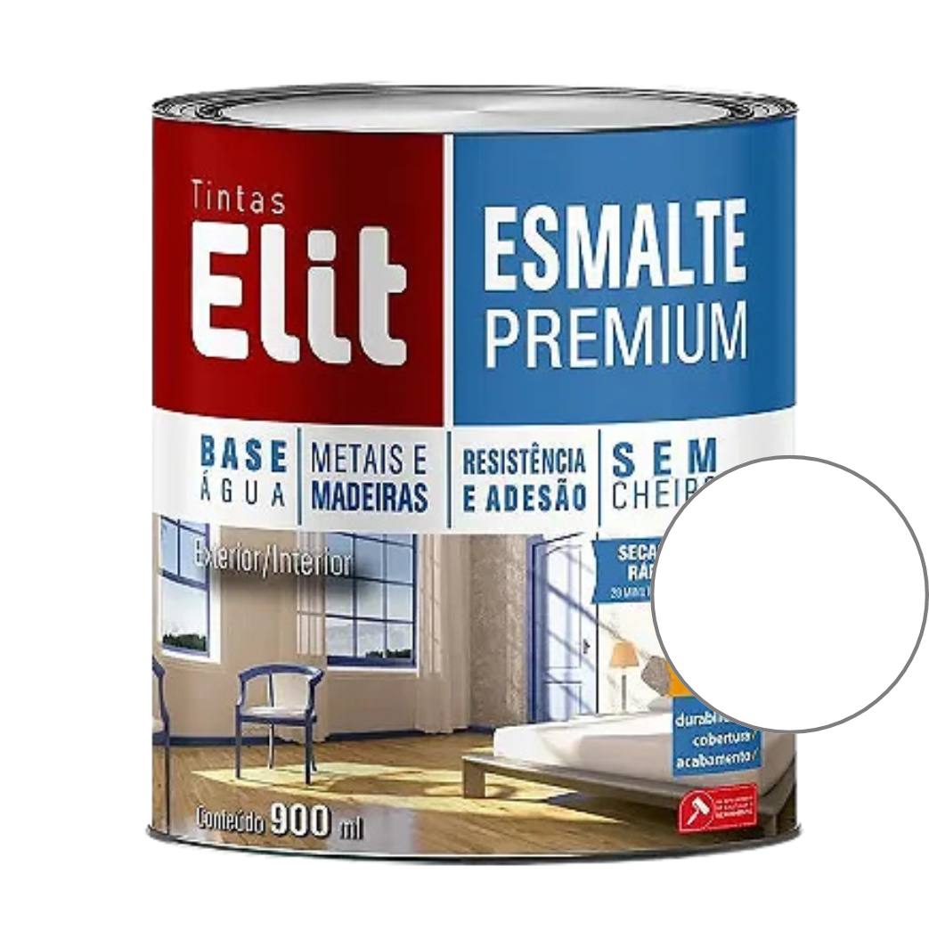 Elit Esmalte Base Água – Acabamento Alto Brilho