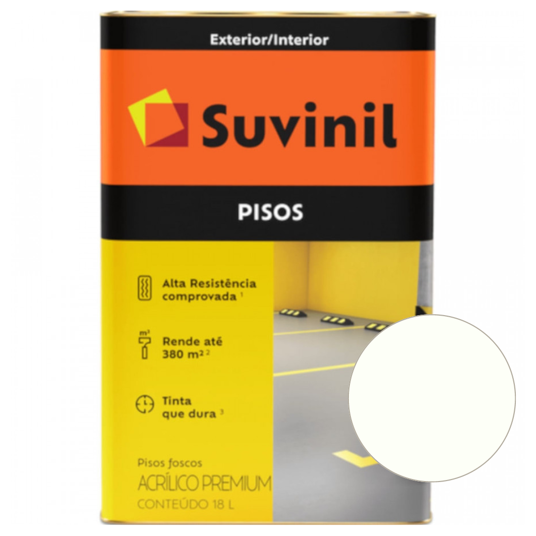 Suvinil Tinta para Pisos 18L - Resistência e Durabilidade para Seus Pisos