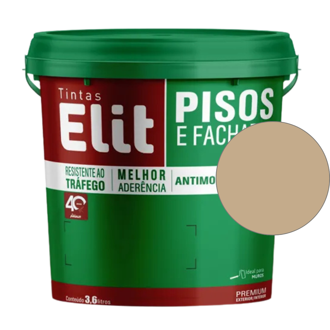 Tinta para Pisos e Fachadas  - ELIT