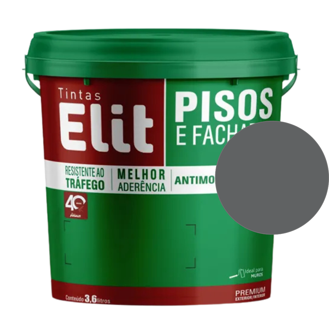 Tinta para Pisos e Fachadas  - ELIT