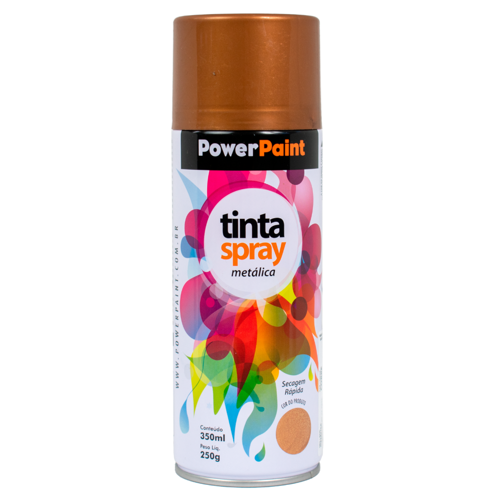 Tinta Spray Metálica PowerPaint