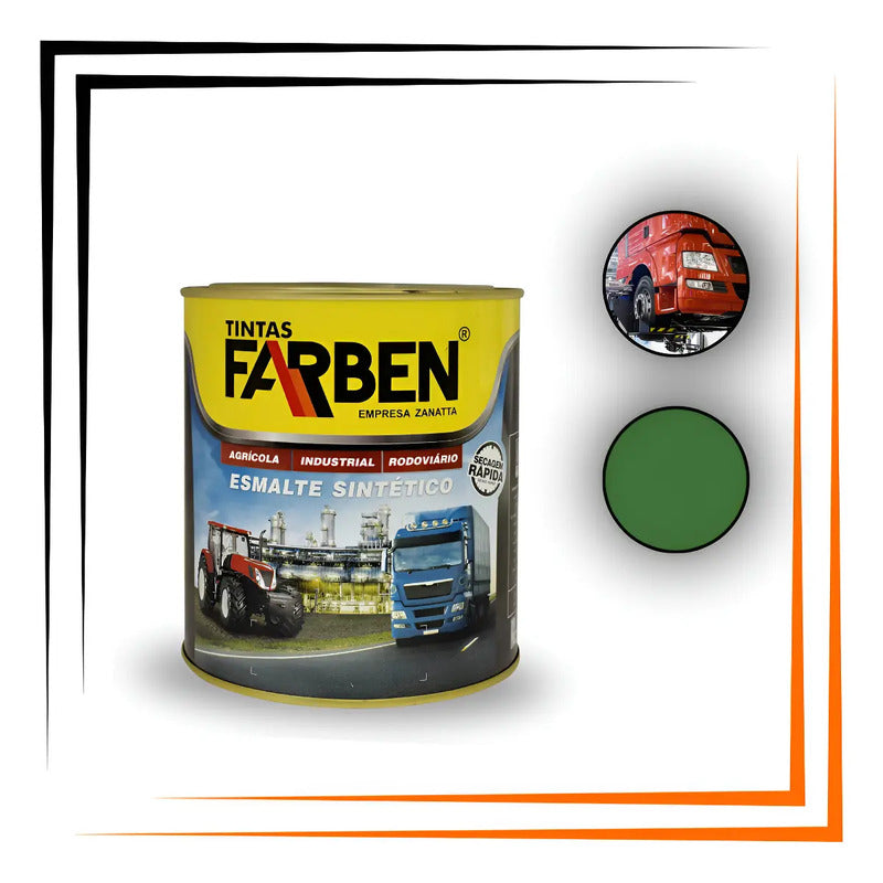 Esmalte Industrial Automotivo 3,6l Farben Varias Cores