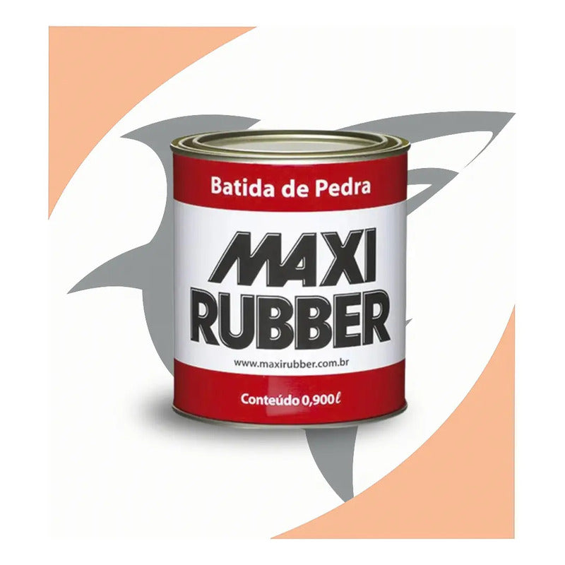 Maxi Rubber Batida De Pedra Preto 900ml - 1 Unid.
