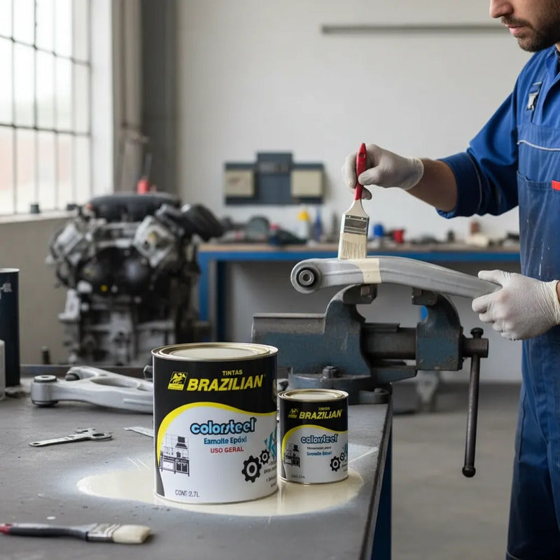 Tinta Epóxi Com Endurecedor Brazilian- 3,6l