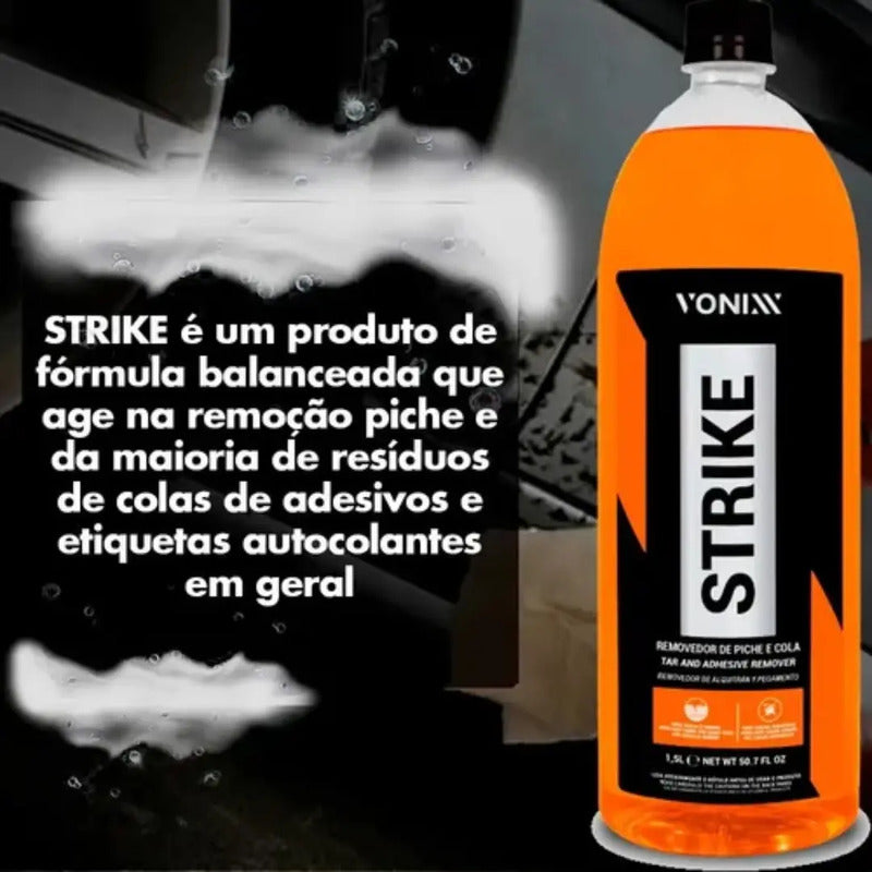 Strike Removedor De Cola E Piche 1,5l Limpeza Automotiva