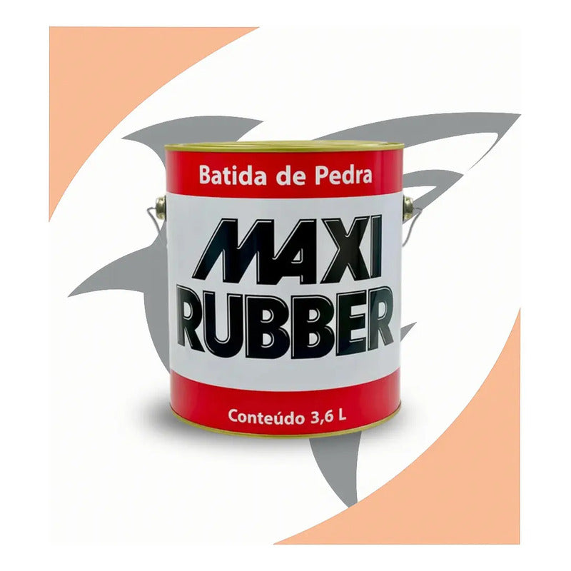 Maxi Rubber Tinta Batida De Pedra 3,6l