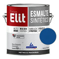Esmalte Sintético Elit 3,6l Cores Brilhantes Metais/madeir Cor Azul França