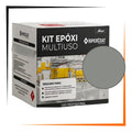 Kit Revestimento Epóxi Elit Multiuso 3,6l Componente A+b Cinza Medio