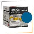 Kit Revestimento Epóxi Elit Multiuso 3,6l Componente A+b Tom Revestimento Blue