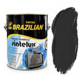 Esmalte Sintético Sintelux Alto Brilho  Brazilian Tintas 3,6 Cinza-escuro Brilhante