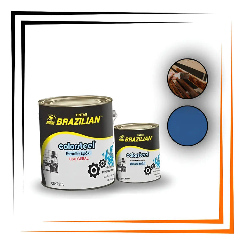 Tinta Epóxi Com Endurecedor Brazilian- 3,6l