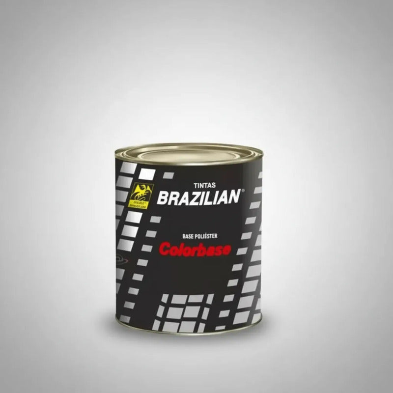 Tinta Automotiva Poliéster Cinza Andino Met. Vw 98 - 900ml.