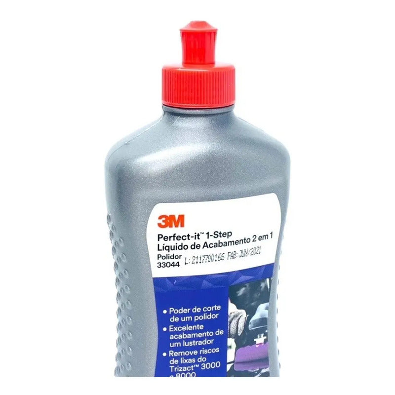 3m Perfect-it Step Liquido Acabamento 2 Em 1 Polidor 500ml
