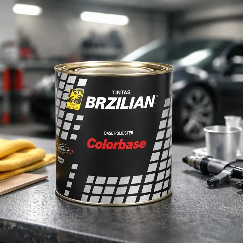Tinta Automotiva Poliéster Vermelho Flash Vw 97 900ml