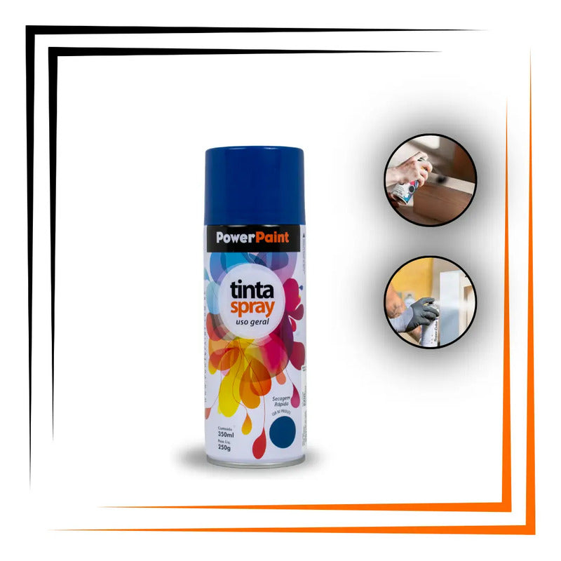 Tinta Spray Uso Geral 350ml Powerpaint