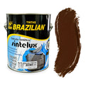 Esmalte Sintético Sintelux Alto Brilho  Brazilian Tintas 3,6 Marrom Brilhante