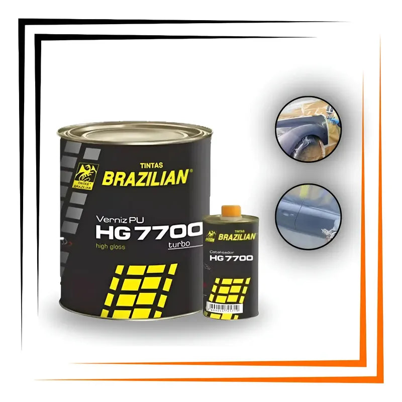 Verniz Pu Automotivo 7700 Brazilian + Catalisador
