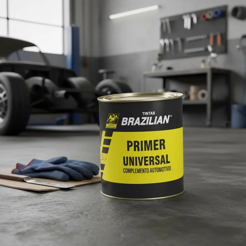 Primer Universal Cinza Brazilian 900ml Automotivo E Madeira