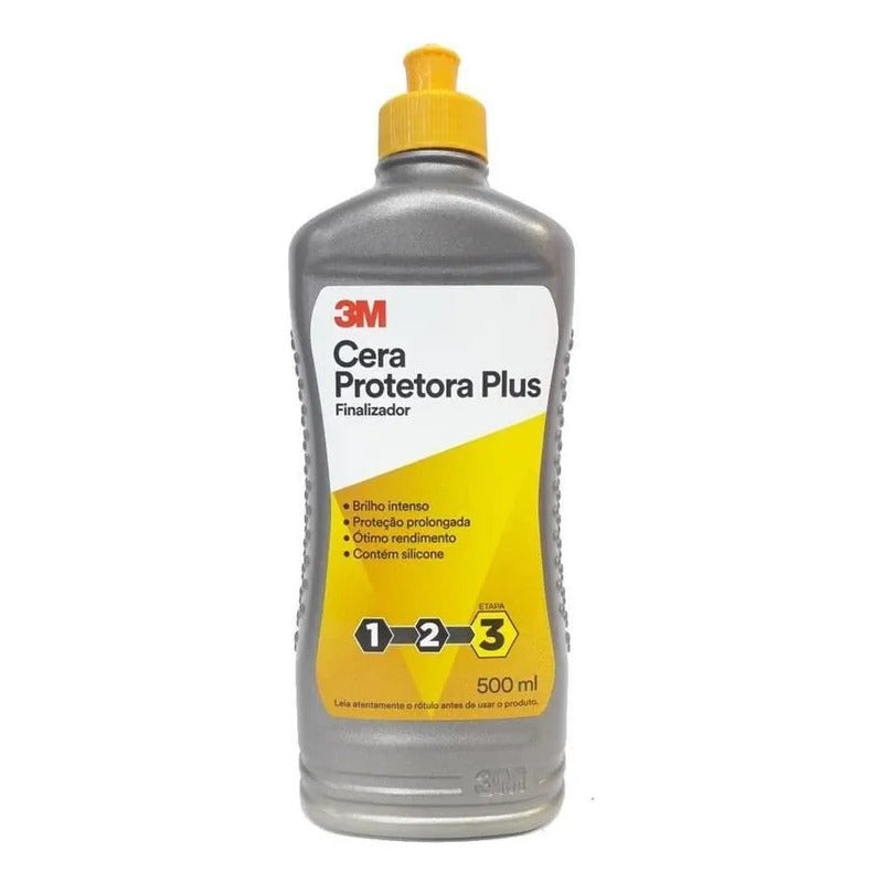 Cera Automotiva 3m Protetora Plus De 500 Ml