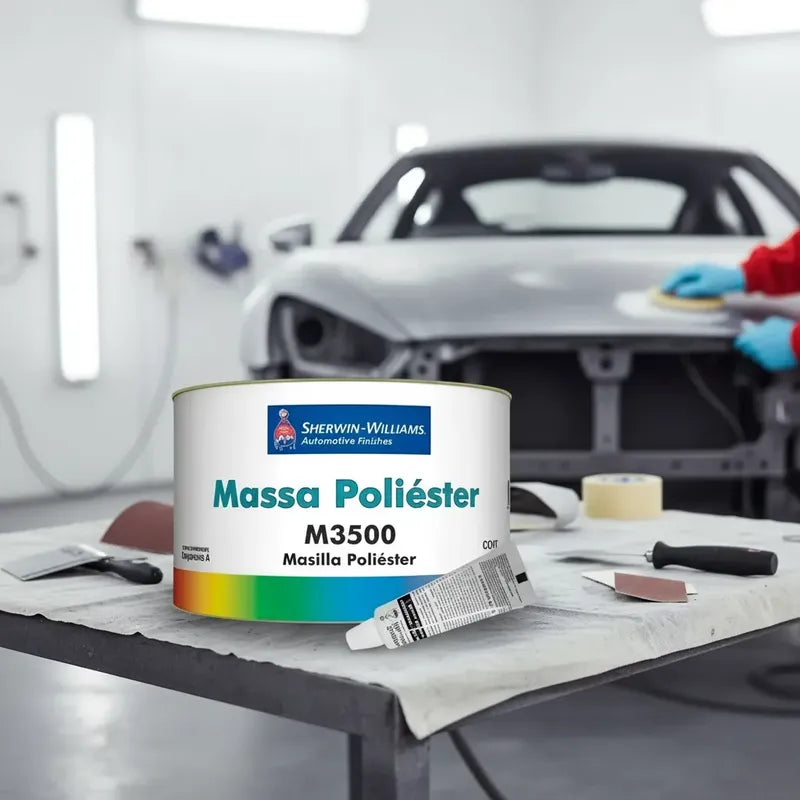 Massa Poliéster Automotiva Alta Aderência E Acabamento