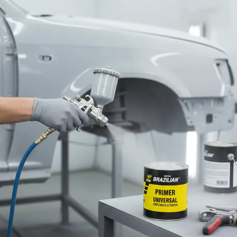Primer Universal Cinza Brazilian 900ml Automotivo E Madeira