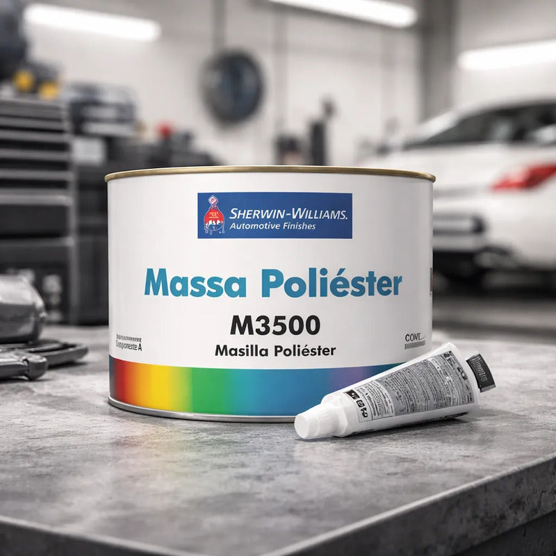 Massa Poliéster Automotiva Alta Aderência E Acabamento