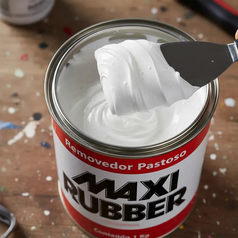 Removedor Pastoso Maxi Rubber Superfícies Madeira Metal