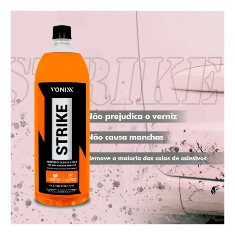 Strike Removedor De Cola E Piche 1,5l Limpeza Automotiva