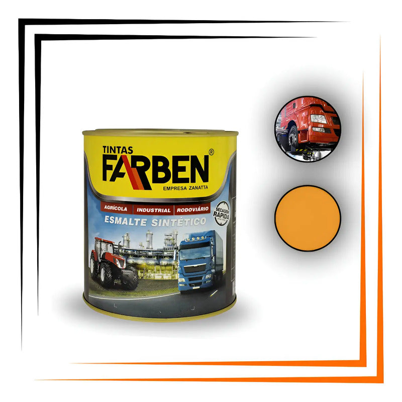 Esmalte Industrial Automotivo 3,6l Farben Varias Cores