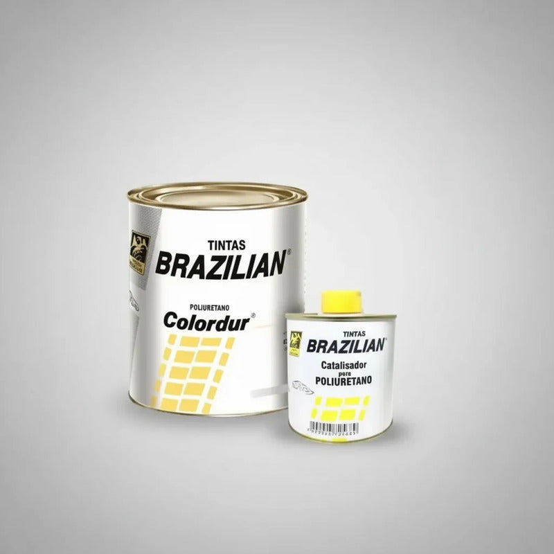 Tinta Pu Azul Buzios 01/04 675ml + Catalisador Brazilian