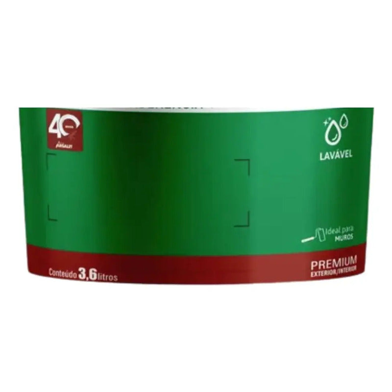 Tinta Piso Elit Chumbo 3,6l Fosco Impermeável Para Quadras E Garagens