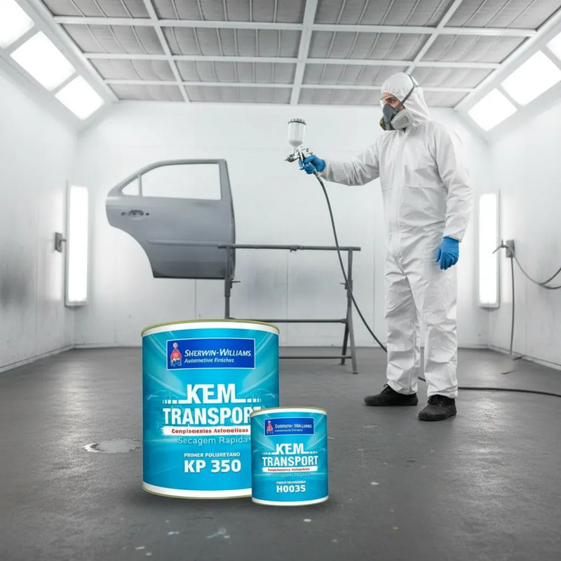 Primer Kp350 Lazzuril Automotivo Pu Cinza