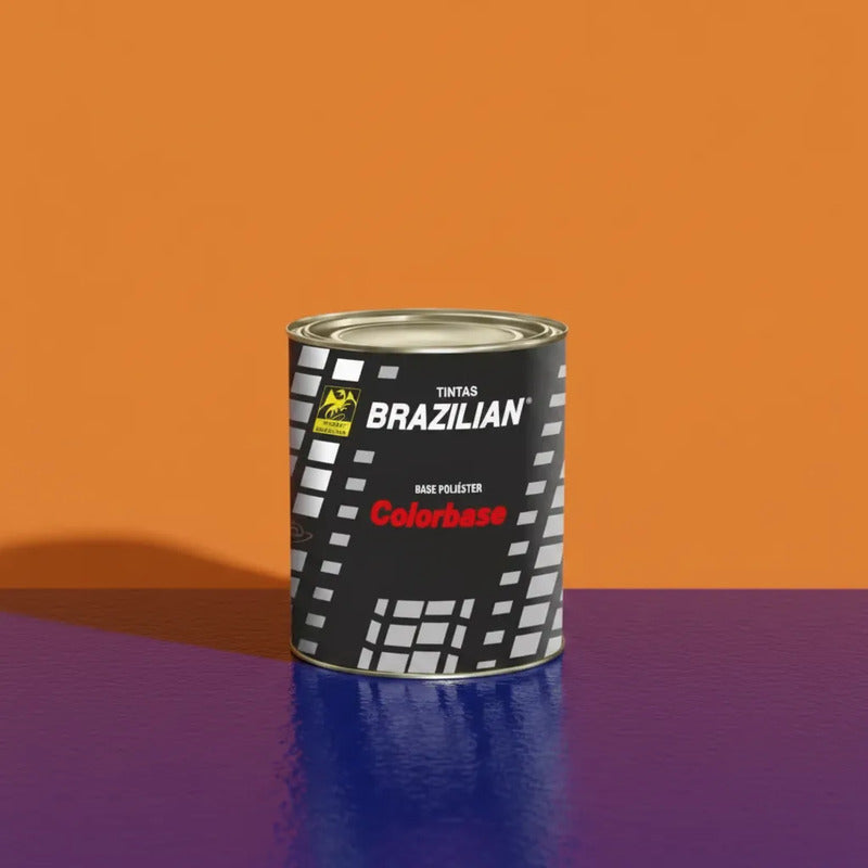 Tinta Automotiva Poliéster Cinza Telurium Fiat - 900ml.