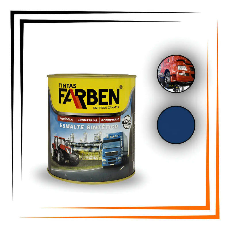 Esmalte Industrial Automotivo 3,6l Farben Varias Cores