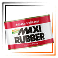 Massa Poliéster Maxi Rubber 750g Com Catalisador Funilaria Cinza