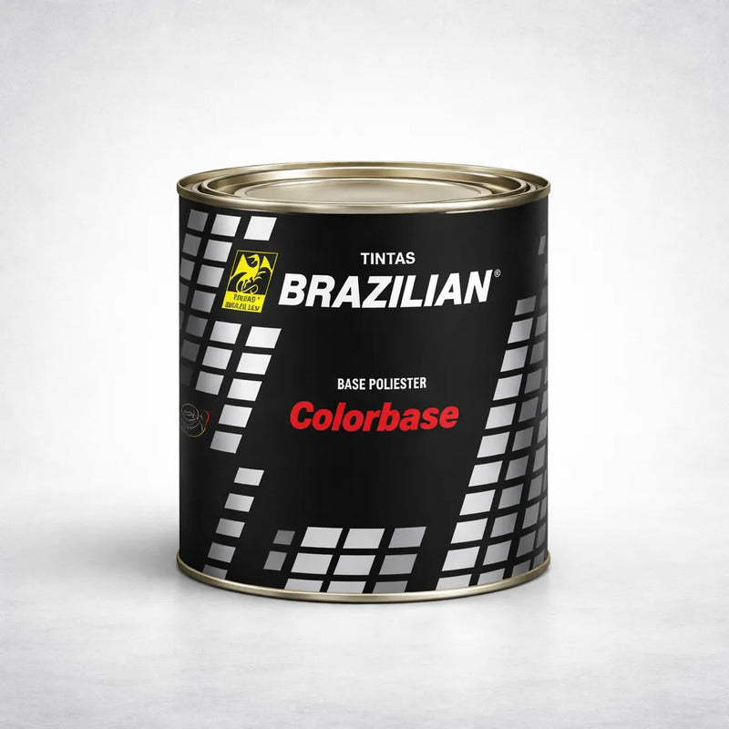 Tinta Automotiva Poliéster Preto Mystic Perol. - 900ml.