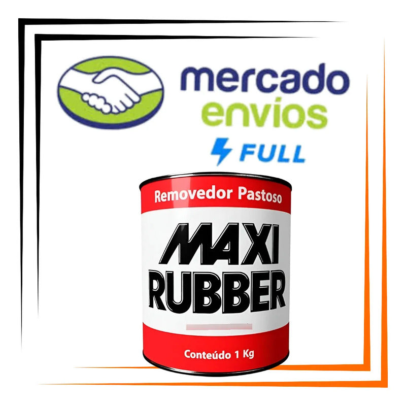 Removedor Pastoso 1l Maxi Rubber - Gel Para Madeira E Metal