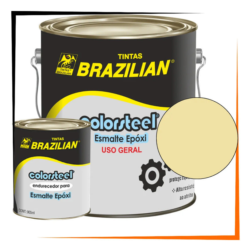 Tinta Epóxi Alta Resistência + Endurecedor 3,6l Kit Profissi Areia Brilhante