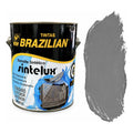 Esmalte Sintético Sintelux Alto Brilho  Brazilian Tintas 3,6 Cinza Medio Brilhante