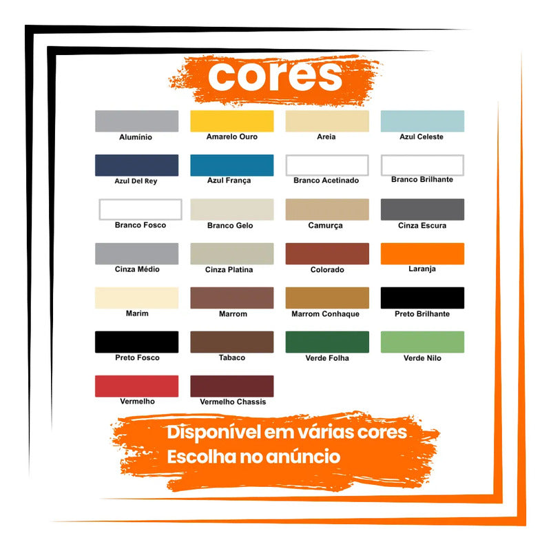 Tinta Esmalte Sintético Elit 3,6l Metais Madeiras Brilho Marrom Conhaque