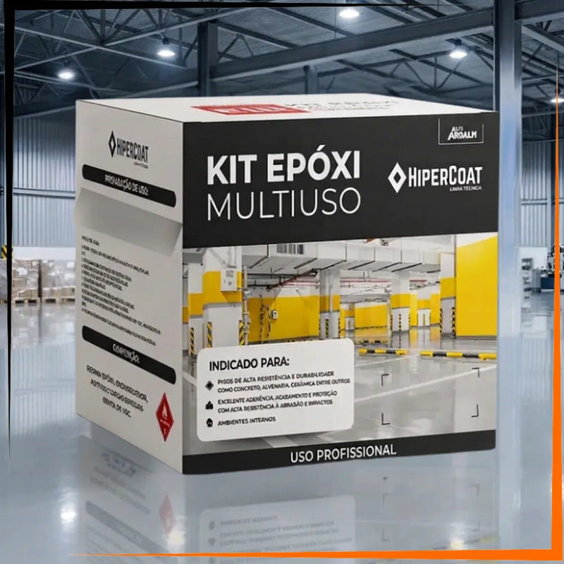 Kit Revestimento Epóxi Elit Multiuso 3,6l Componente A+b Vermelho