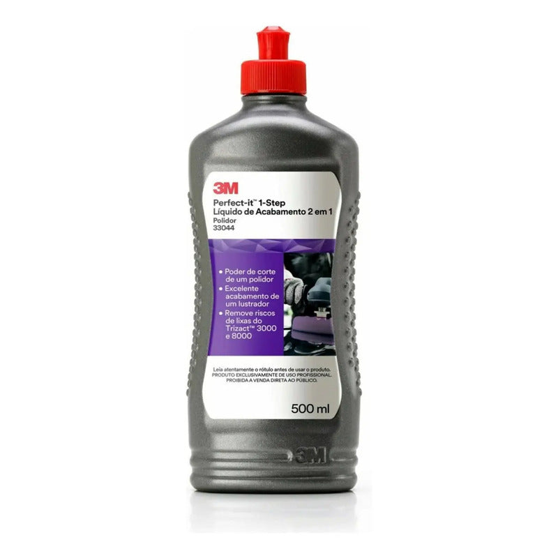 3m Perfect-it Step Liquido Acabamento 2 Em 1 Polidor 500ml