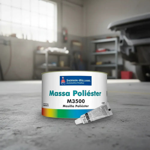 Massa Poliéster Sherwin-williams M3500 750g + Catalisador